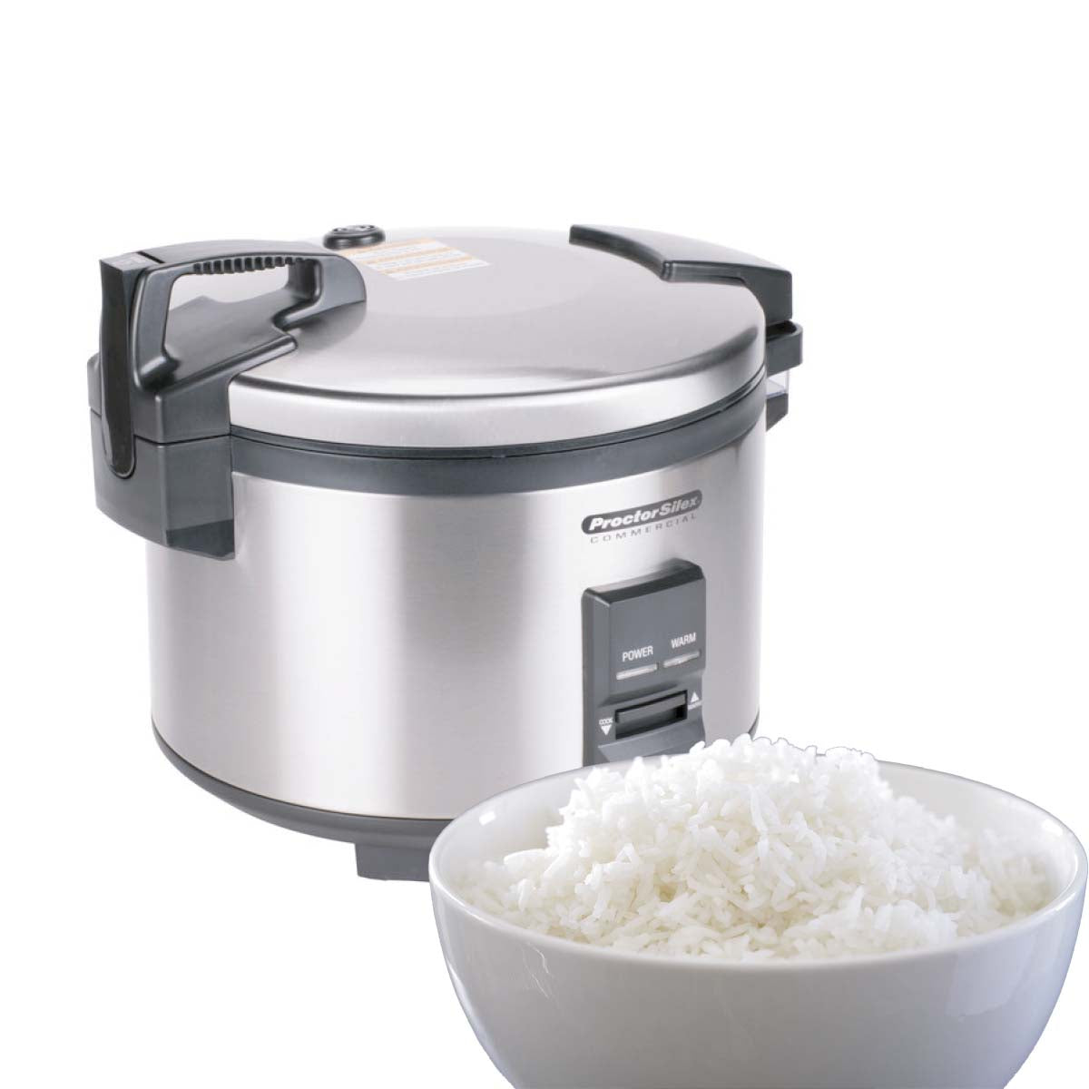  Prepline ERC60 - Arrocera eléctrica y calentador de 60 tazas  cocidas, 30 tazas de arroz crudo, 120 V/1650 W (solo uso comercial) :  Industrial y Científico
